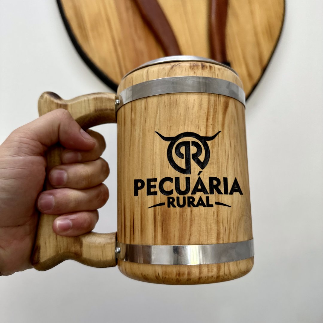 Caneca térmica Artesanal Pecuária Rural
