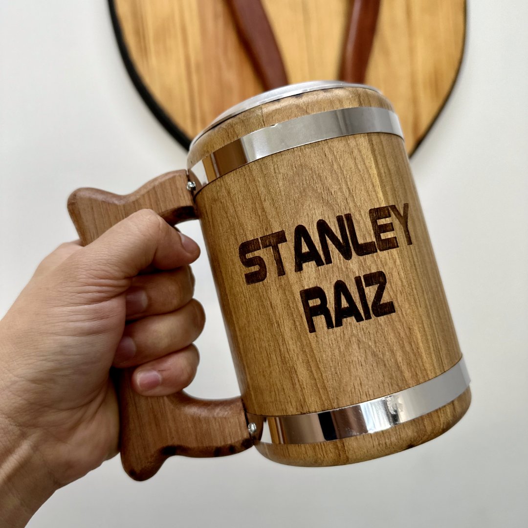 Caneca Térmica Artesanal Stanley Raiz