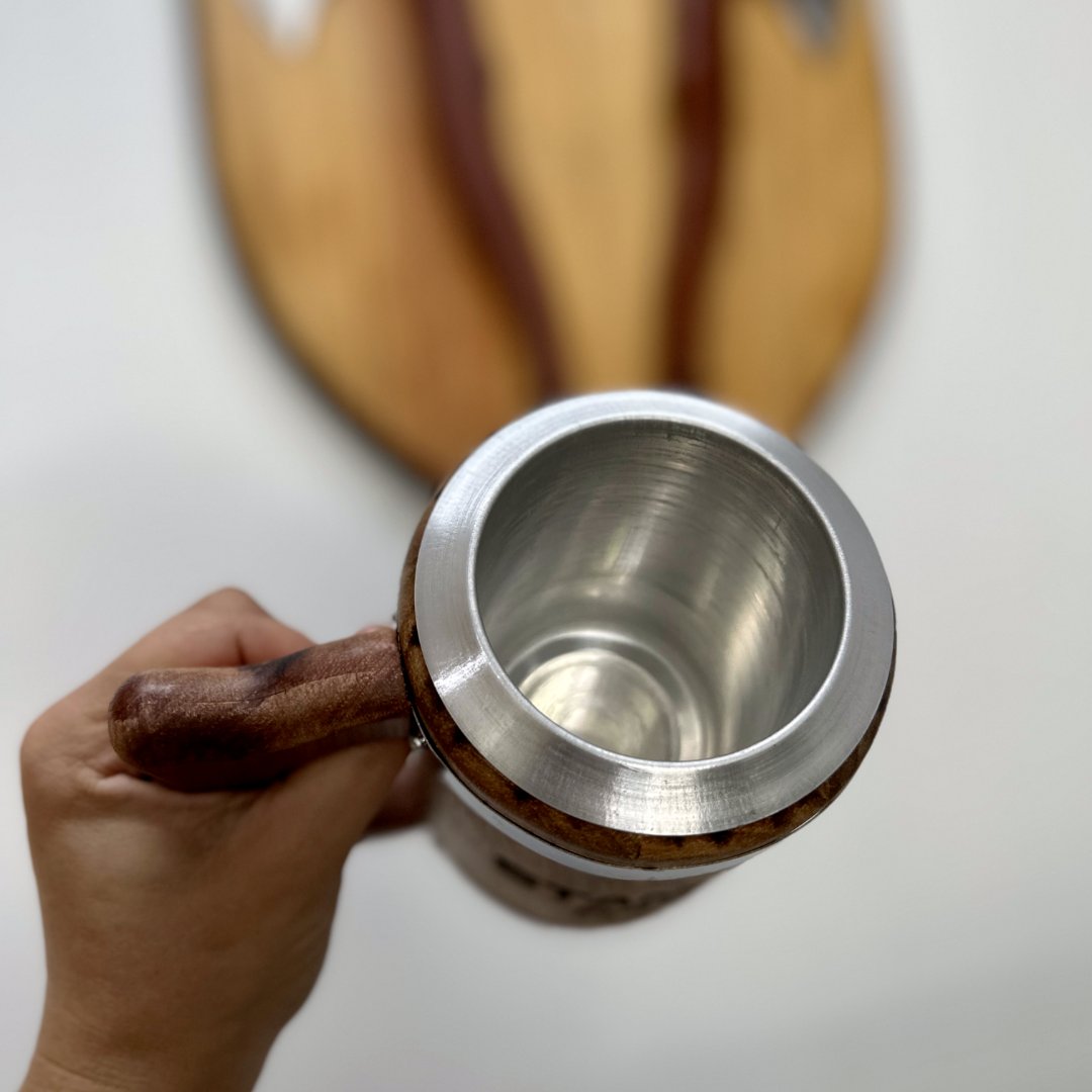 Caneca Térmica Artesanal Stanley Raiz