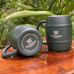 Caneca Térmica Prime Verde Militar 420 ml