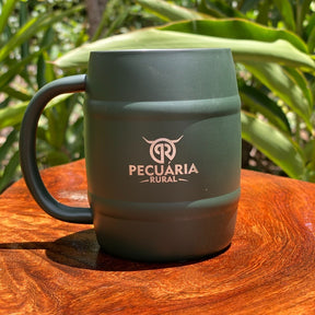 Caneca Térmica Prime Verde Militar 420 ml