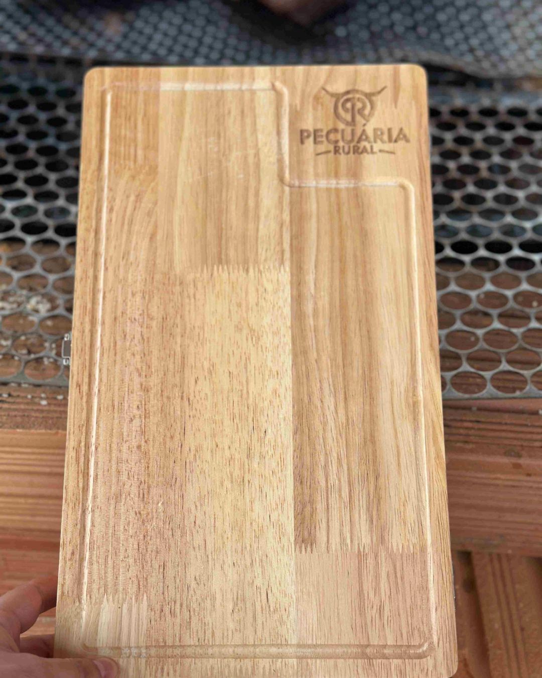 Kit Churrasco com Tábua e 4 Peças