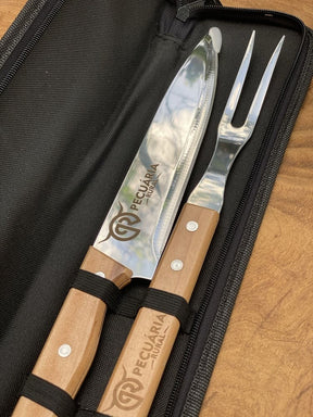 Kit Churrasco Pecuária Rural 2Pç